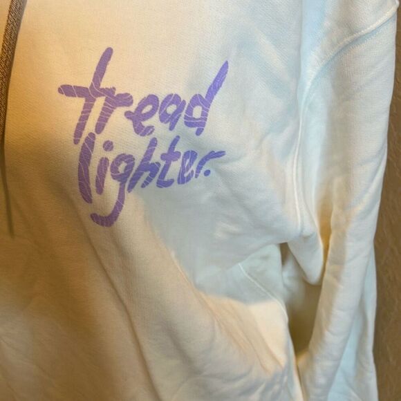 Allbirds unisex M R&R Hoodie Sweatshirt White Tread Lighter Graphic Loungewear - Picture 3 of 12